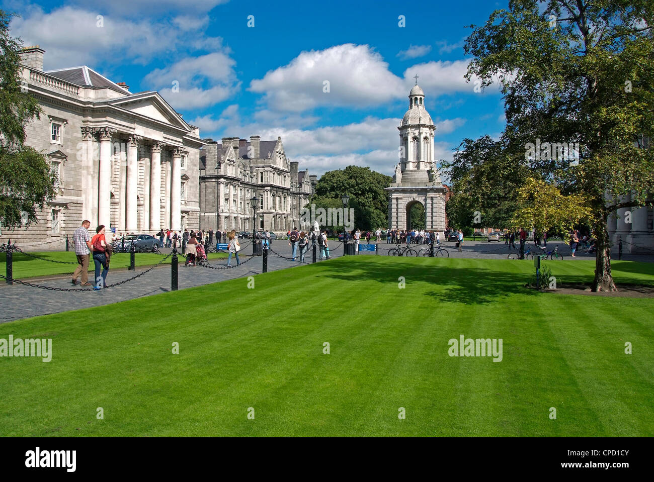 Università Trinity College Dublin, Repubblica di Irlanda, Europa Foto Stock