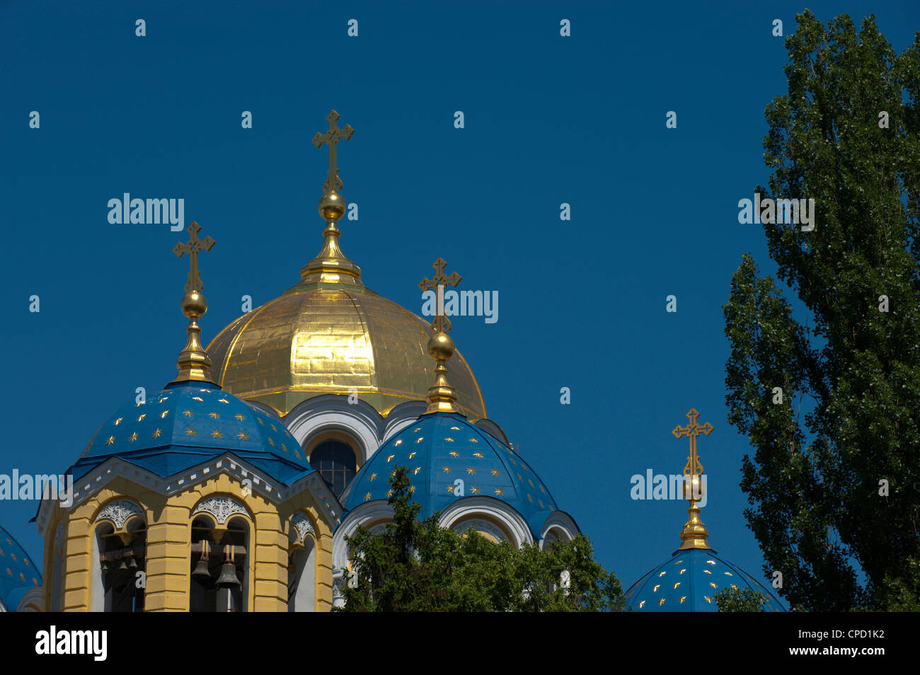 San Volodymyr's Cathedral, Kiev, Ucraina, Europa Foto Stock
