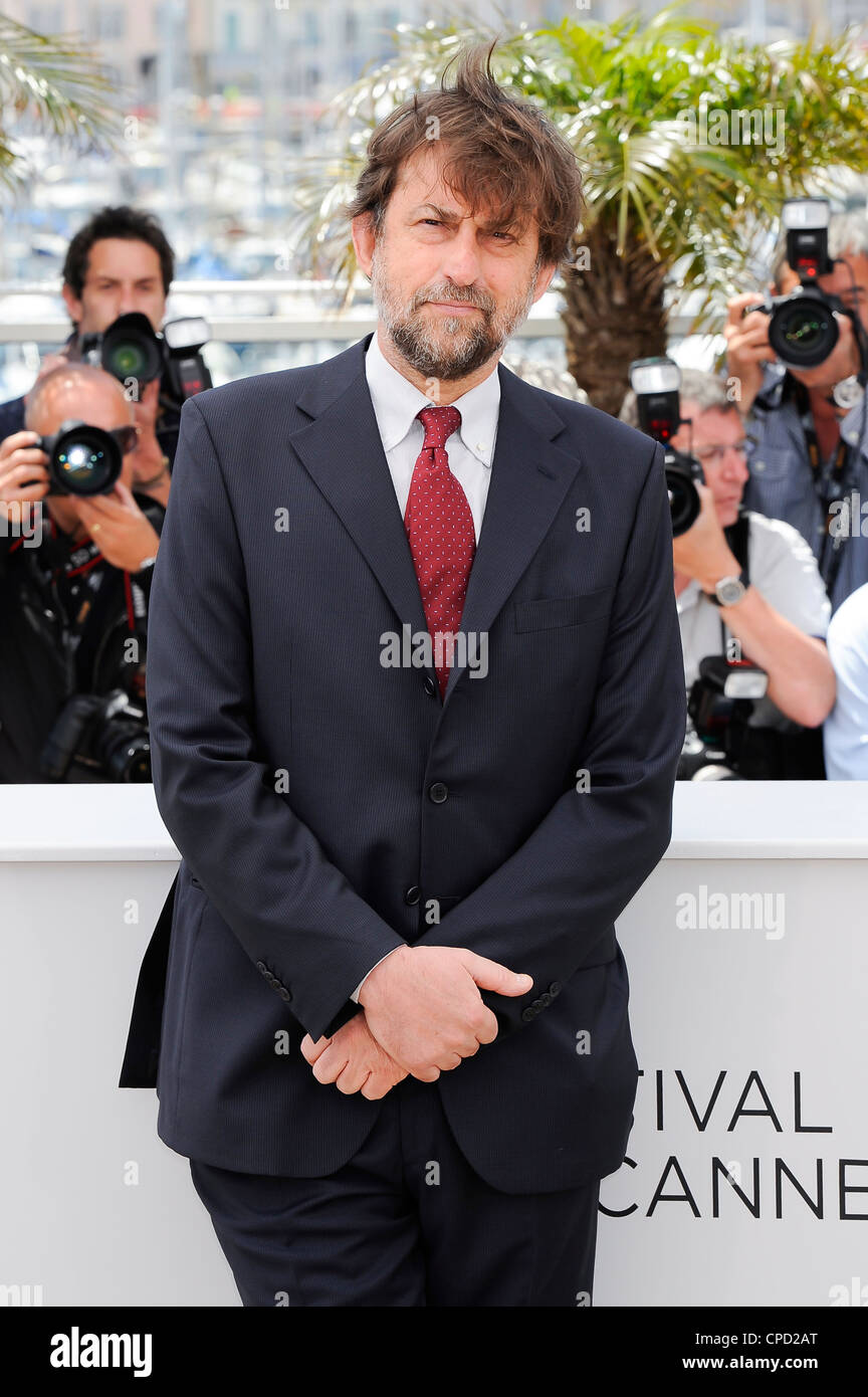 Direttore e Presidente della giuria Nanni Moretti pone durante una chiamata foto al sessantacinquesimo international film festival di Cannes. Foto Stock