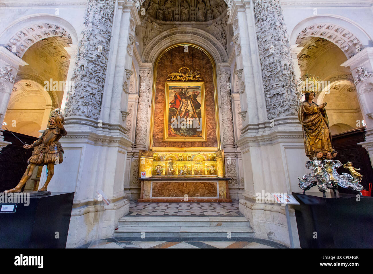 Siviglia - La Giralda, la Cattedrale di Siviglia, Sacristia de Mayor Foto Stock