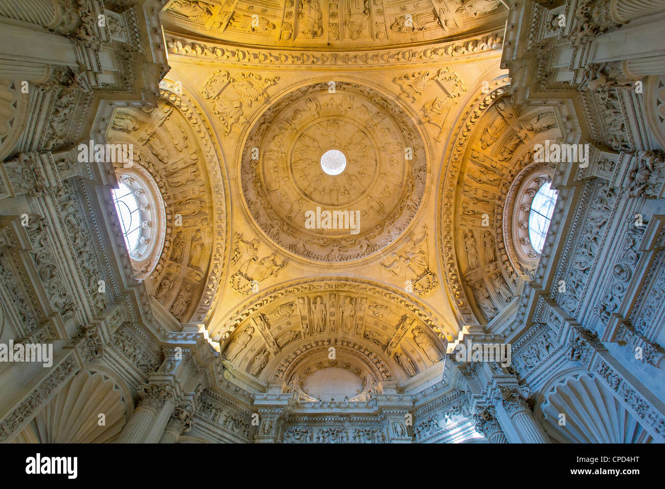 Spagna Andalusia, Sevilla, La Giralda, la Cattedrale di Siviglia, Cupola di 'Sacristia de Mayor' Foto Stock