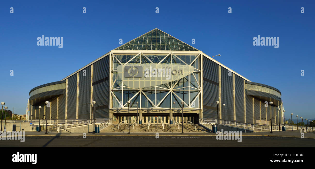 Il centro di SAP (in precedenza HP Pavilion) a San Jose, California CA Foto Stock