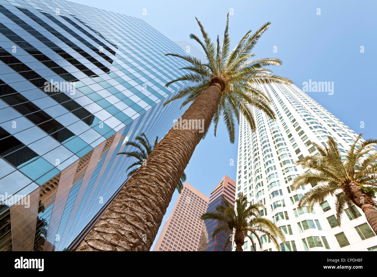 Il centro di Los Angeles, California, Stati Uniti d'America, America del Nord Foto Stock