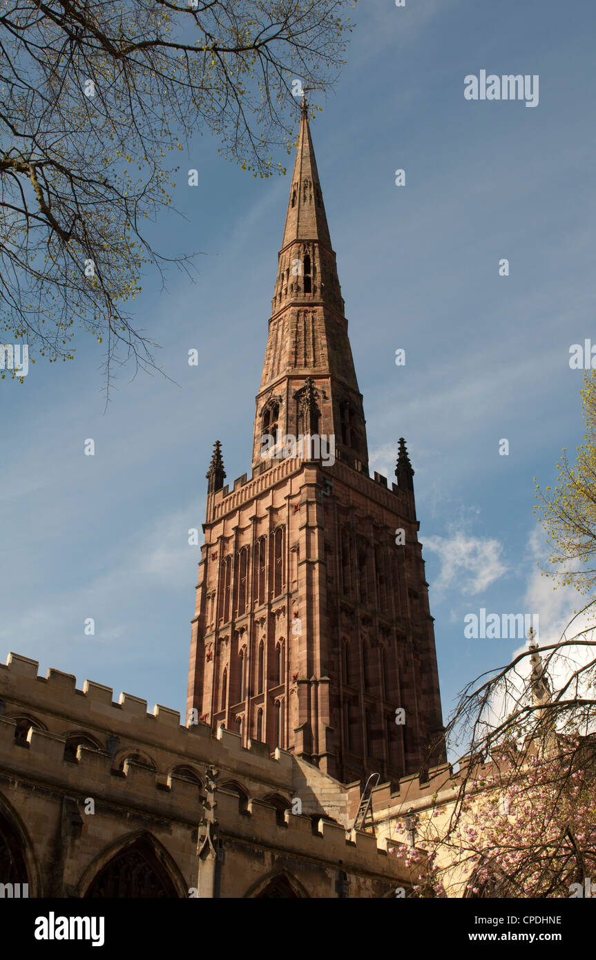 Chiesa della Santa Trinità, Coventry, Regno Unito Foto Stock