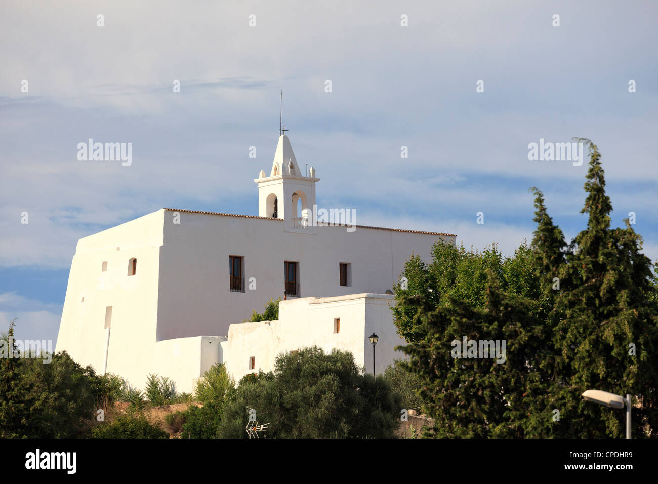 Isole Baleari Spagna, Ibiza, Sant Miquel de Balansat, cattedrale Foto Stock