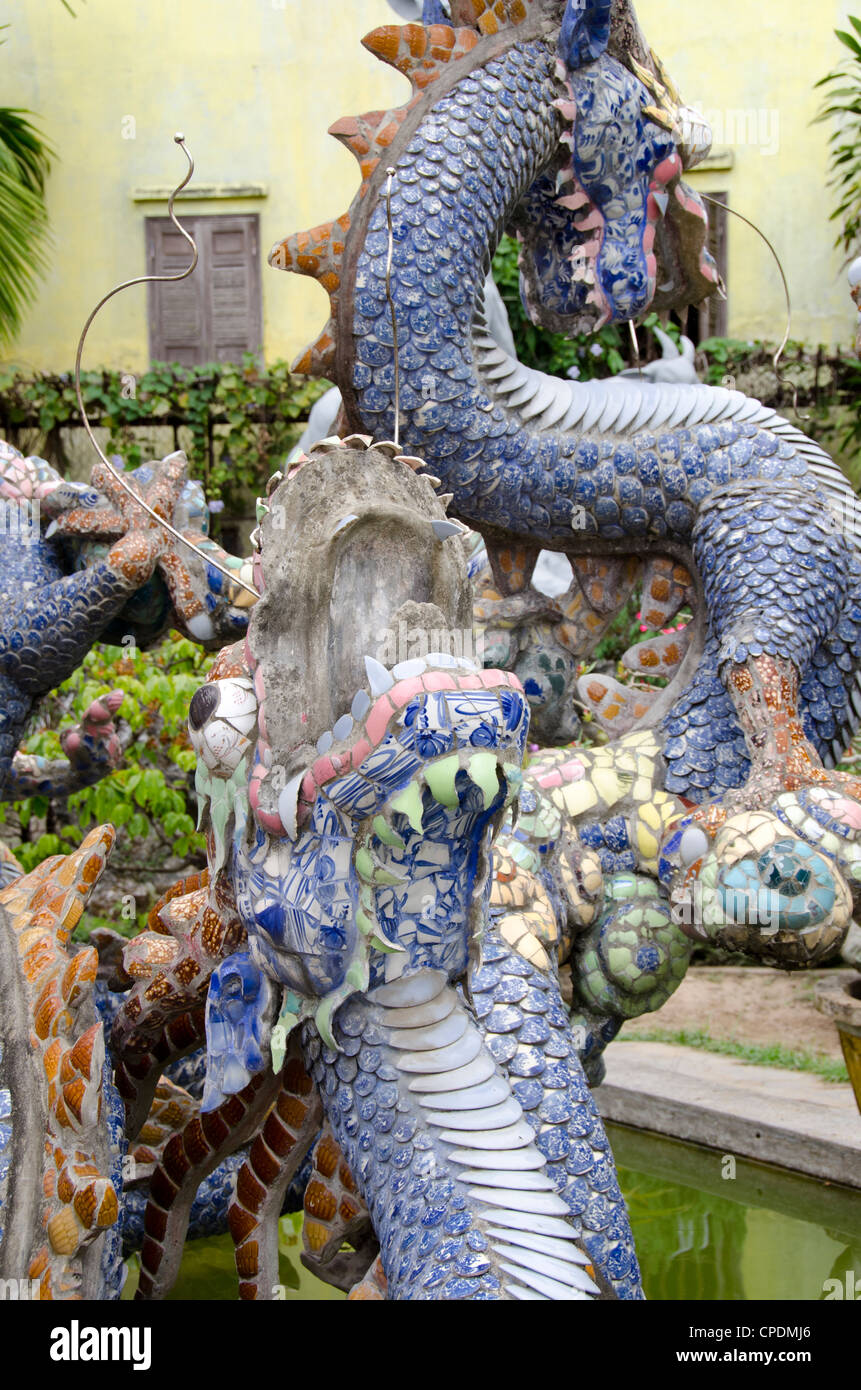 Il Vietnam, da nang, Hoi An. assembly hall del cinese cantonese congregazione. Foto Stock