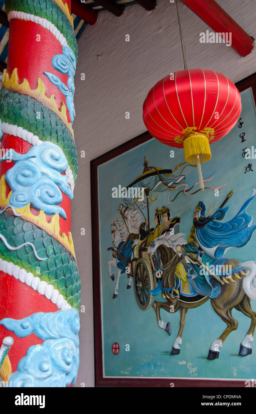 Il Vietnam, da nang, Hoi An. assembly hall del cinese cantonese congregazione. Foto Stock