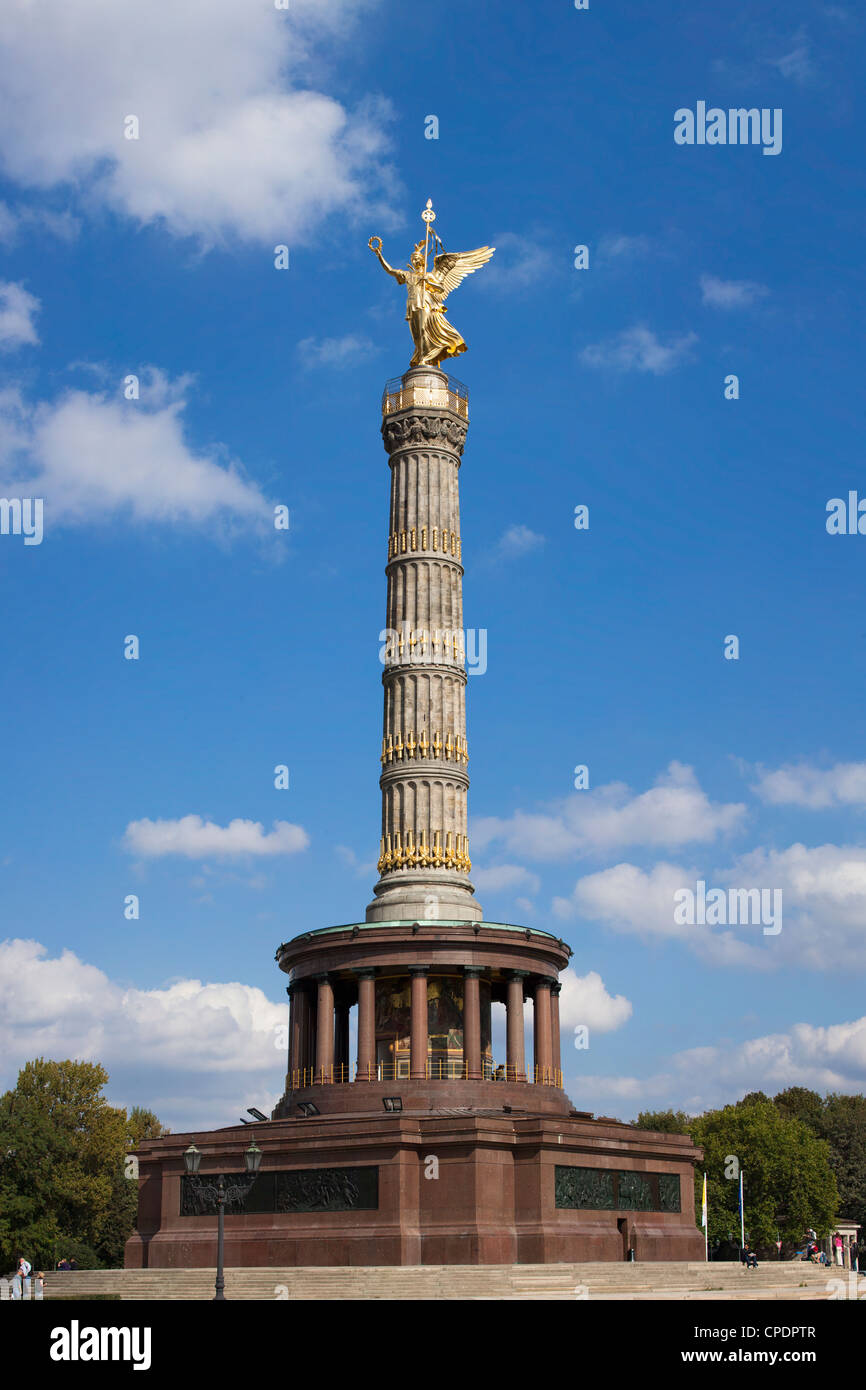 Berlin Colonna della Vittoria. Berlino, Germania. Foto Stock