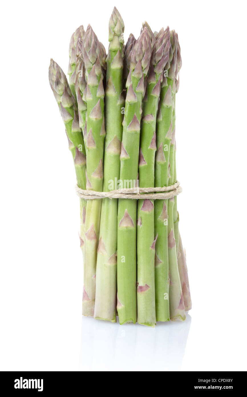 Mazzo di asparagi Foto Stock