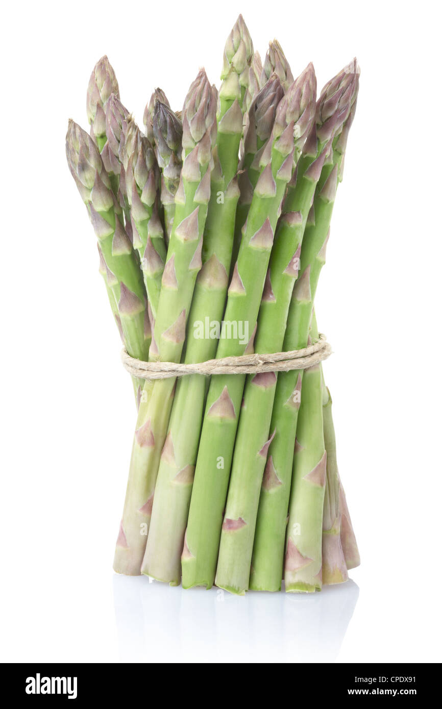 Mazzo di asparagi Foto Stock
