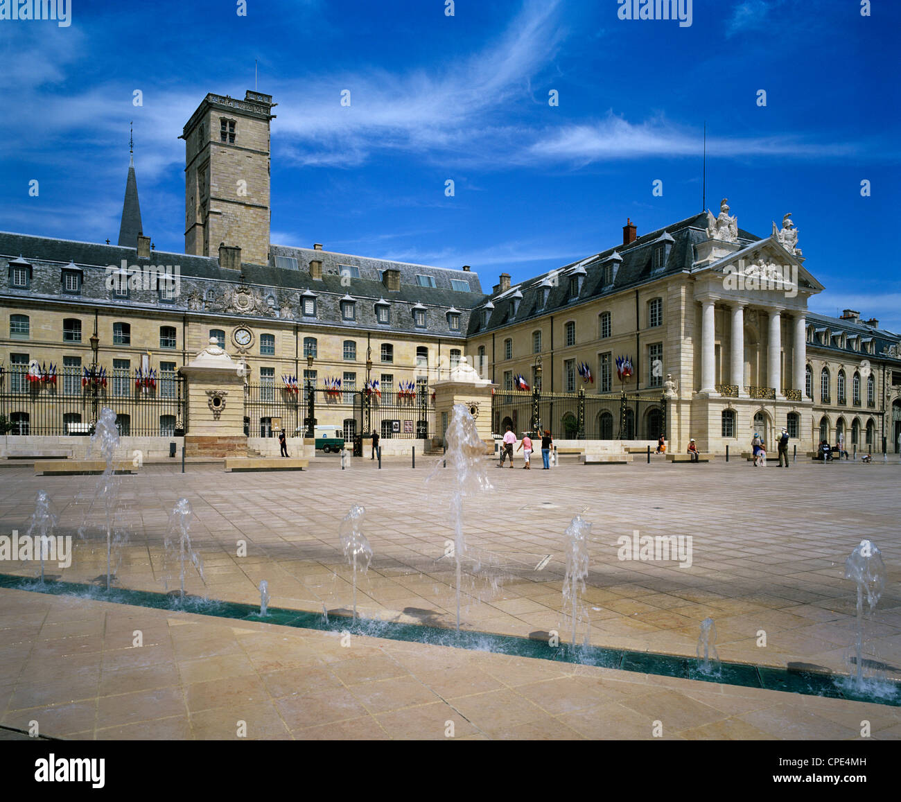 Palais des Ducs (Palazzo dei Duchi di Borgogna), Dijon, Borgogna, in Francia, in Europa Foto Stock