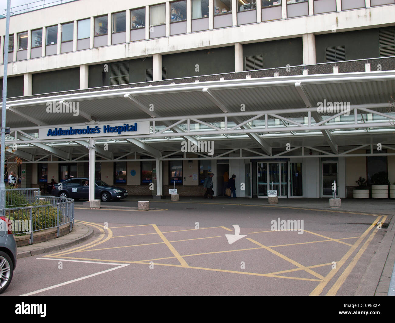 Addenbrooke's Hospital, Cambridge, Regno Unito Foto Stock