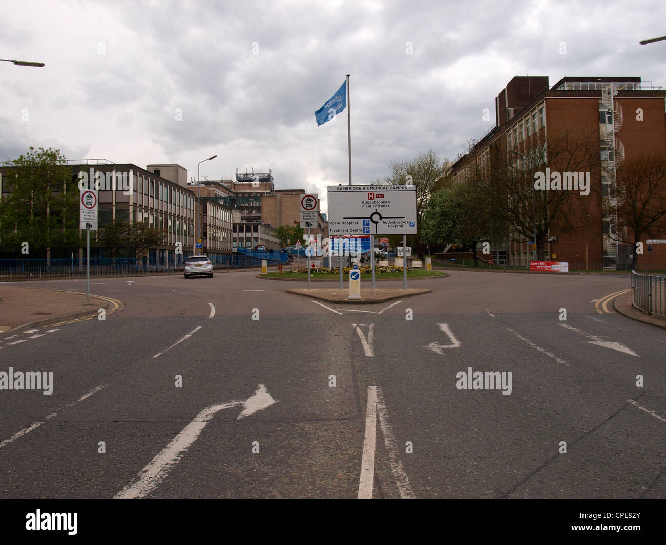 Cambridge Campus Biomedico ingresso, REGNO UNITO Foto Stock
