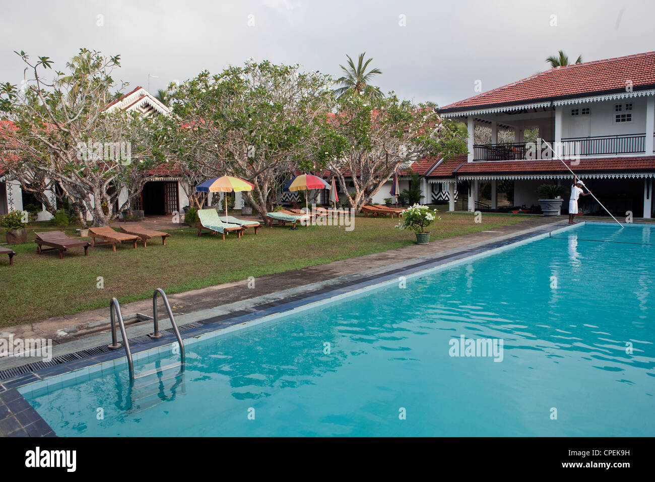 Ayurweda resort Walauwa Bentota Sri Lanka Foto Stock