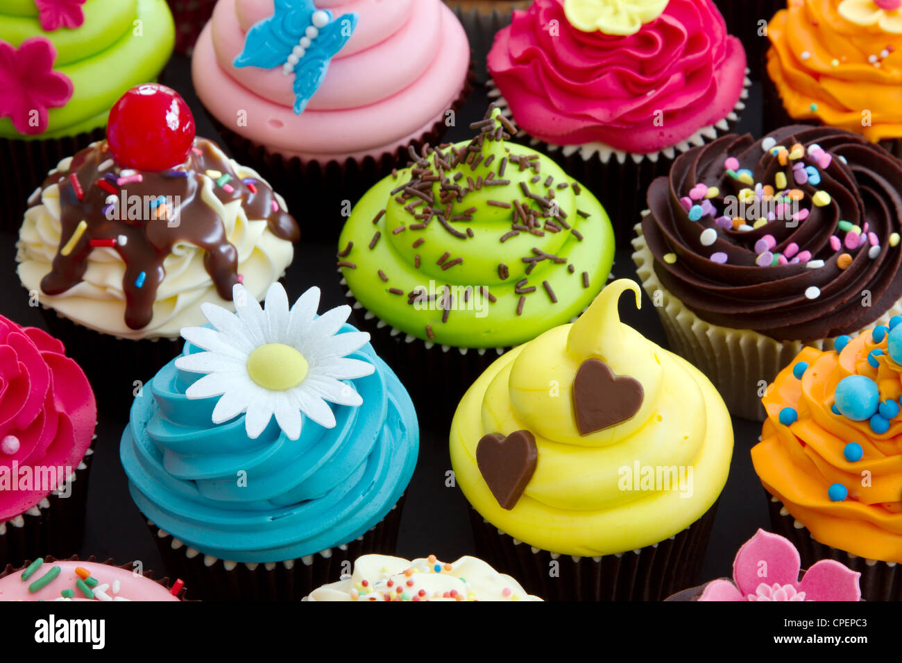 Cupcakes Foto Stock