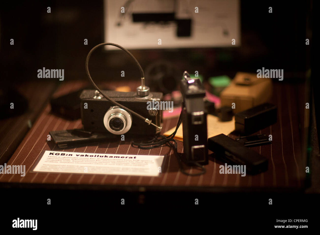 Spy Museum a Tampere in Finlandia Foto Stock