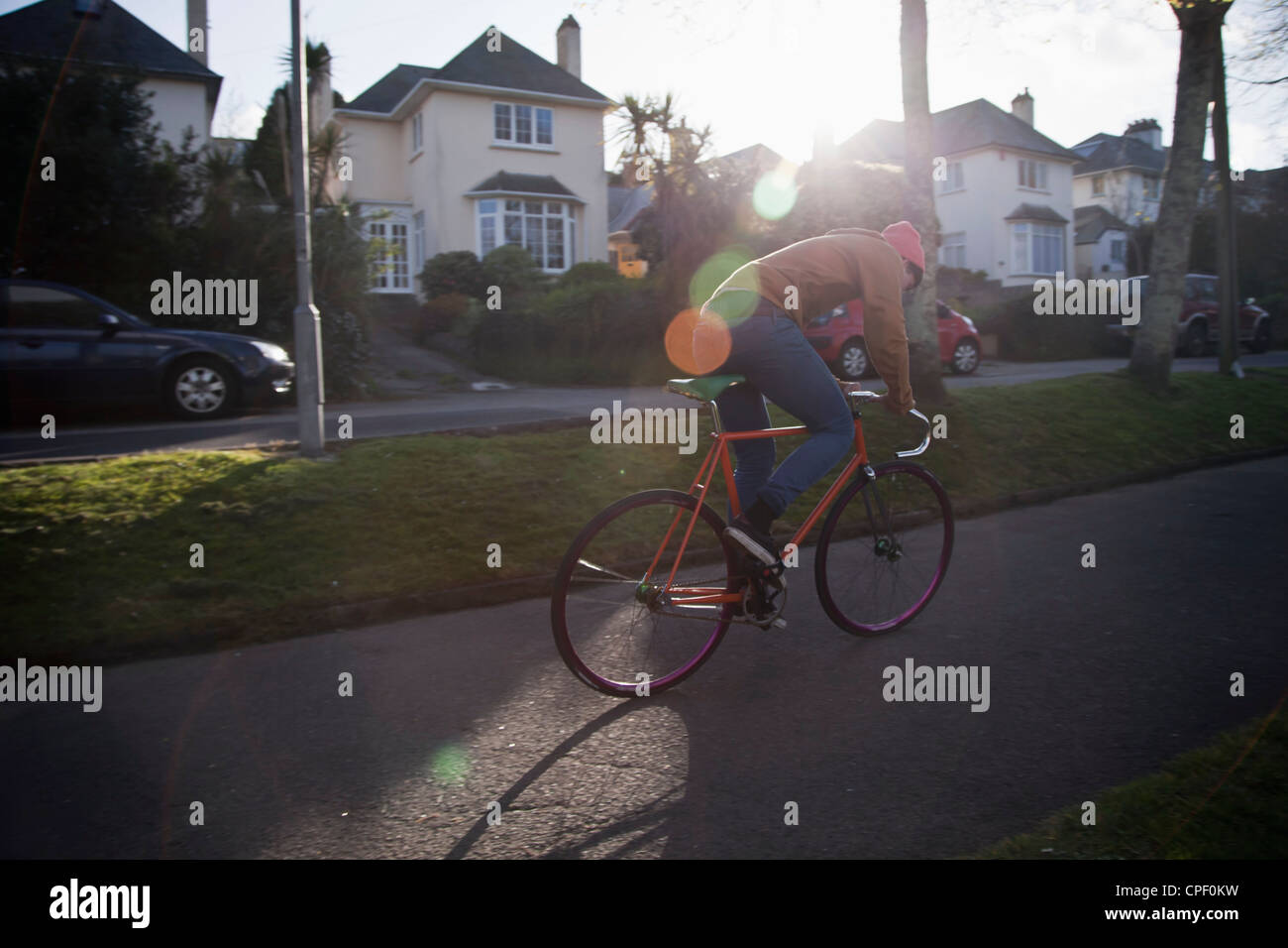 bici da corsa Foto Stock