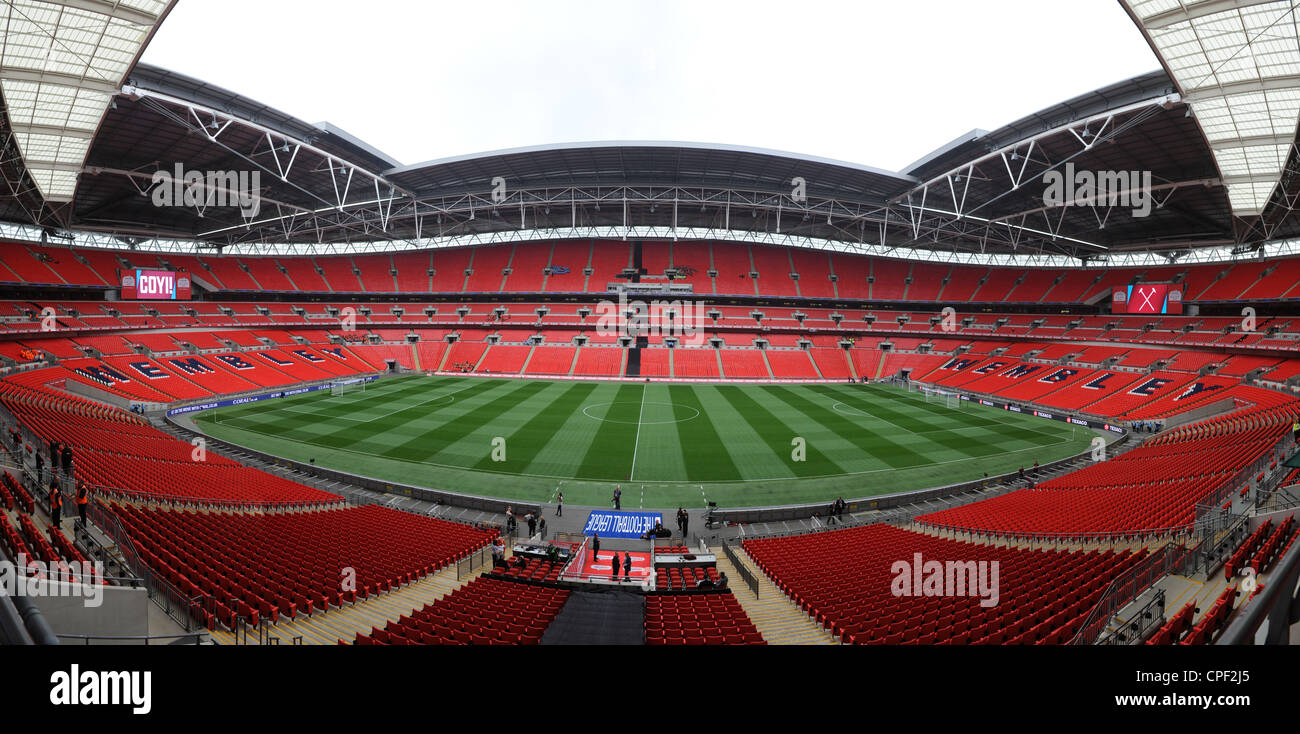 Lo stadio di Wembley England Regno Unito Foto Stock