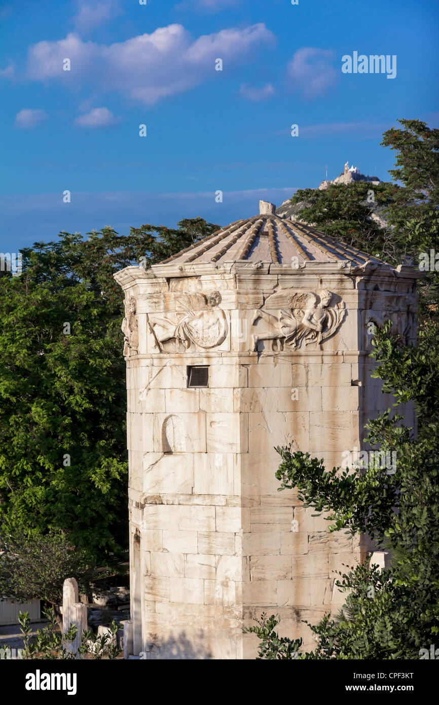 La Torre dei Venti antica struttura in Grecia Foto Stock