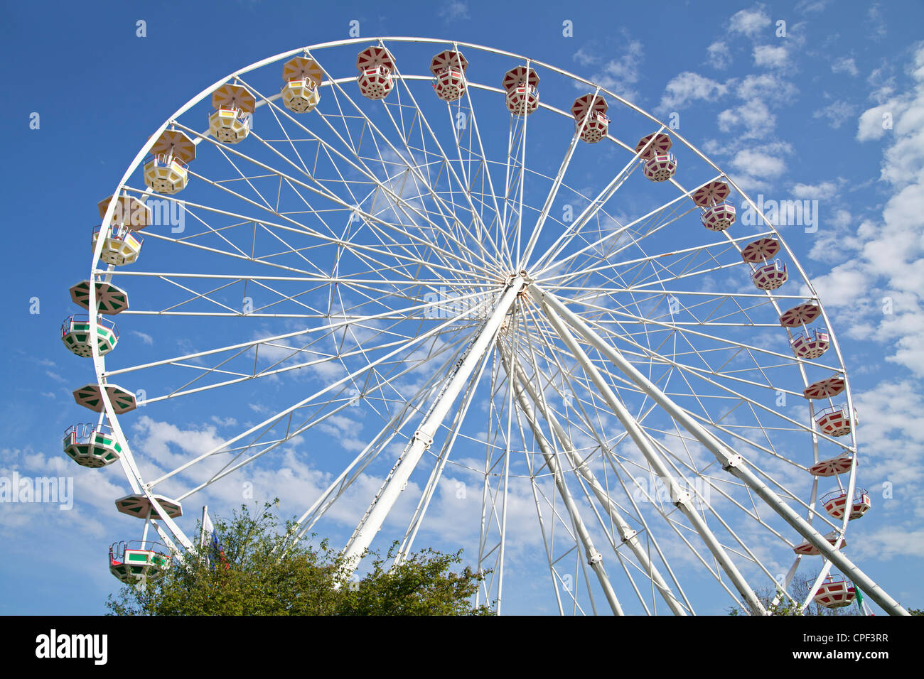 La grande ruota, parco Serengeti di Hodenhagen, Bassa Sassonia, Germania Foto Stock