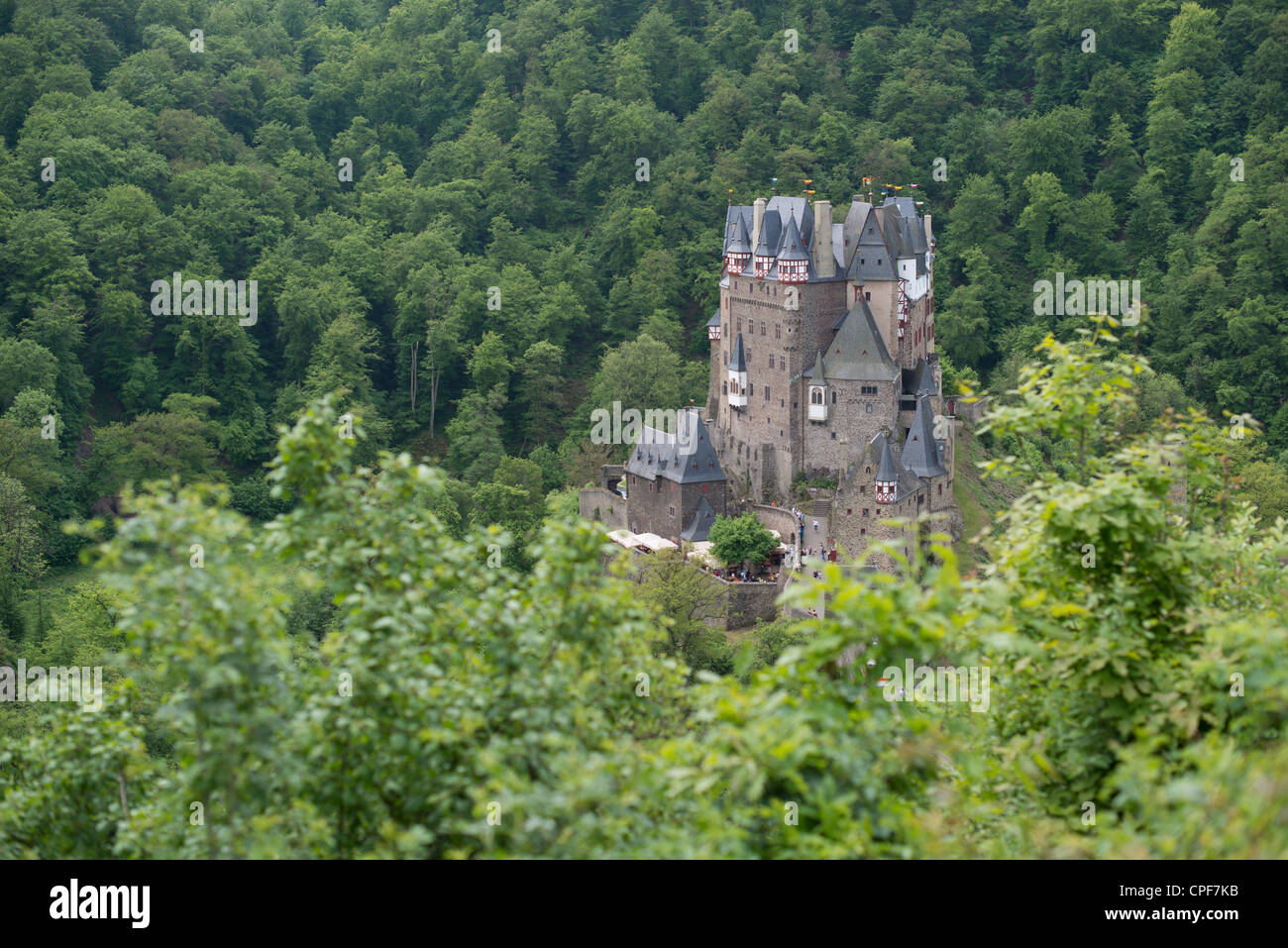 Castello tedesco Burg Eltz Foto Stock