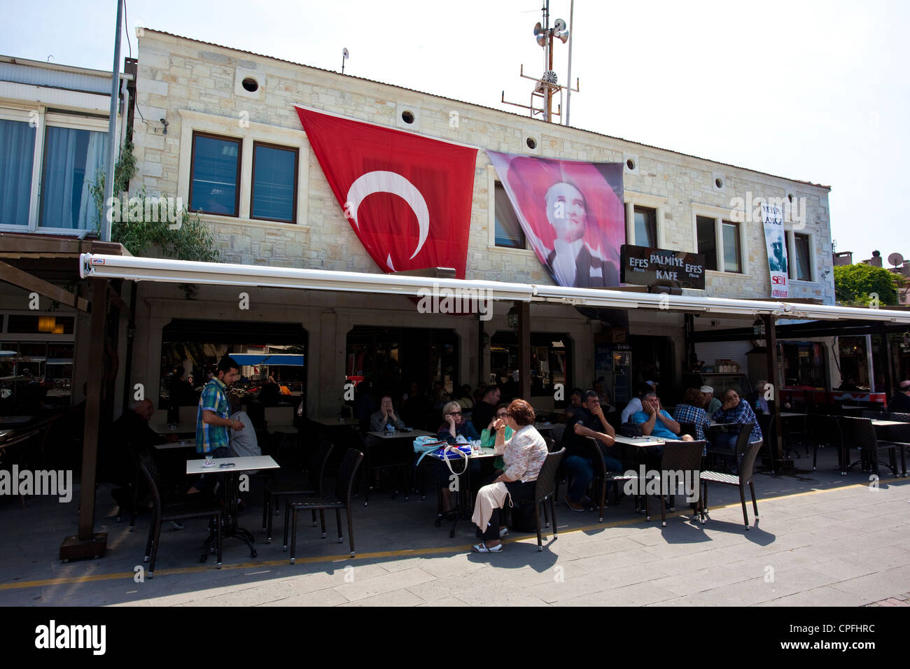 Phocaea Ionio antica città sulla costa occidentale dell'Anatolia, Turchia Foto Stock