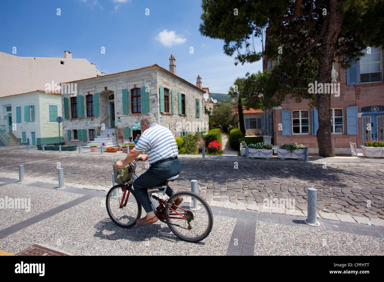 Phocaea Ionio antica città sulla costa occidentale dell'Anatolia, Turchia Foto Stock