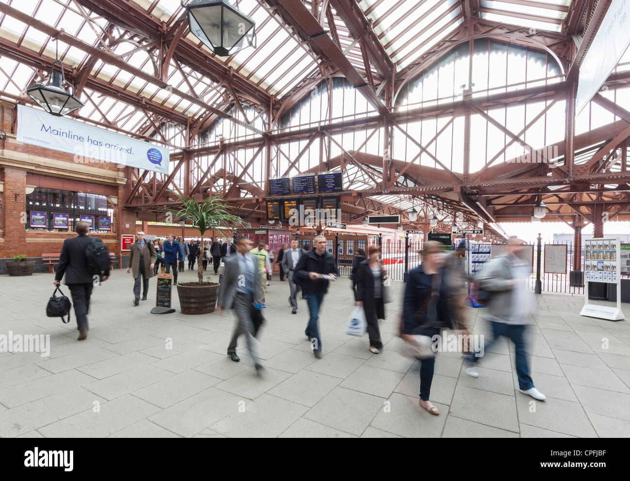 Birmingham Moor Street Station. Birmingham, Inghilterra, Regno Unito Foto Stock