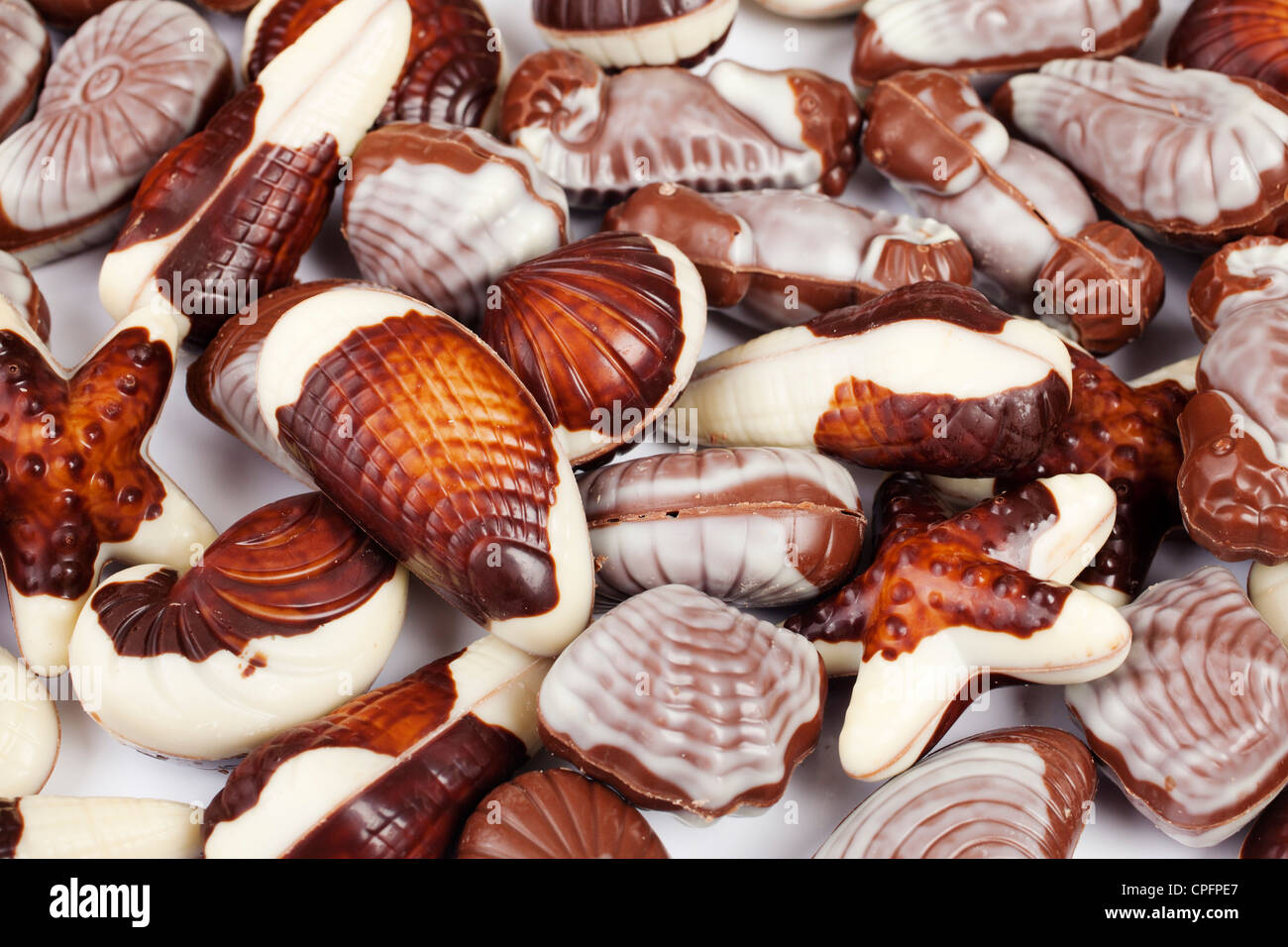 Bonbons di cioccolato Foto Stock