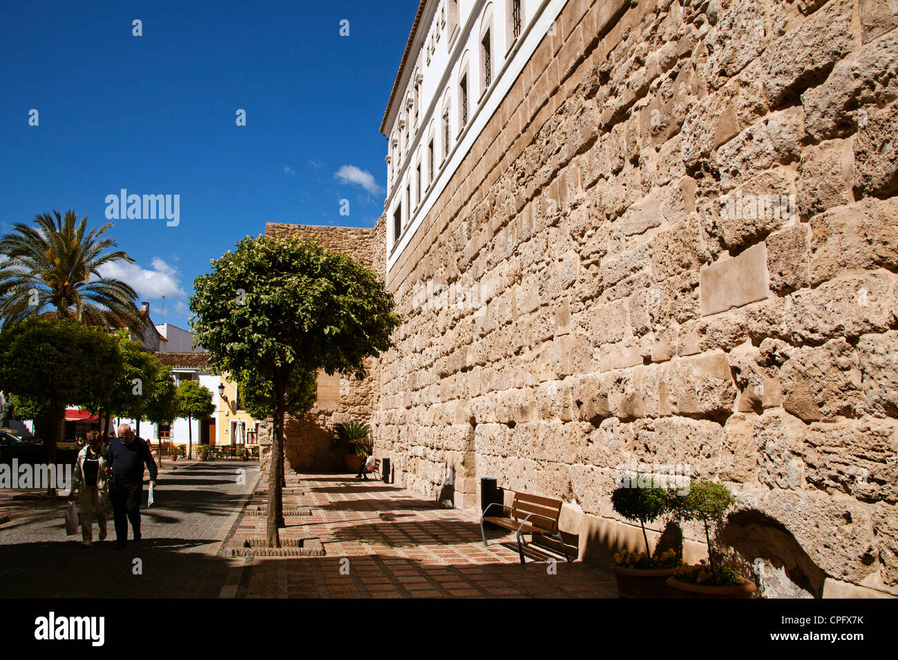 Città vecchia di Marbella Malaga Costa del Sol Andalusia Spagna Foto Stock