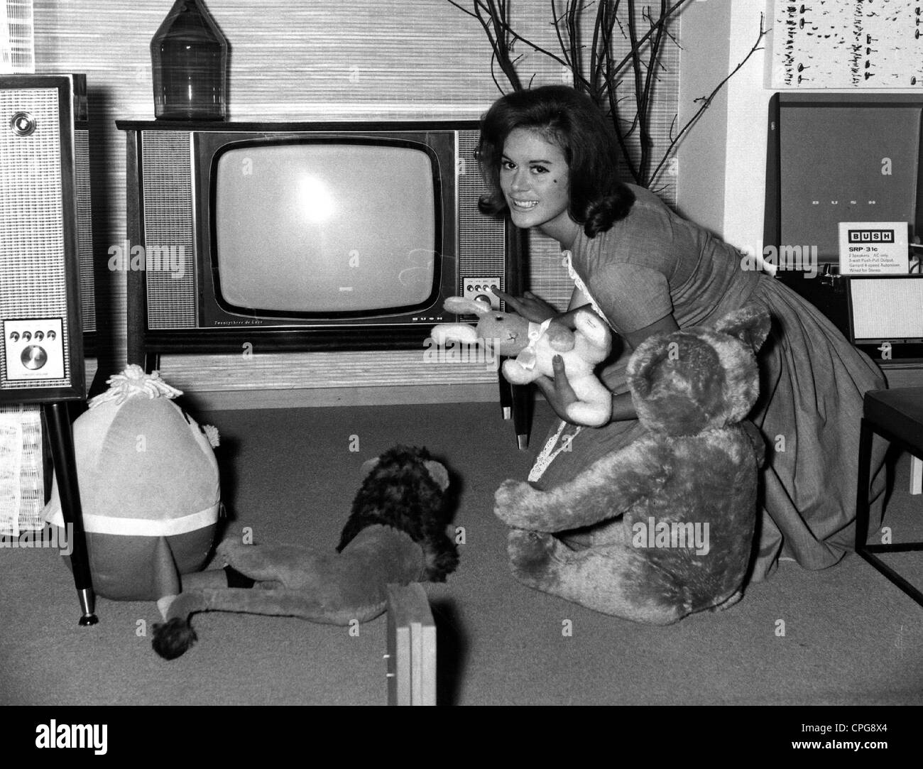 Broadcast, televisione, Bush Twentythree de Luxe, mostra, Earls Court, Londra, Gran Bretagna, 1961, diritti aggiuntivi-clearences-non disponibile Foto Stock