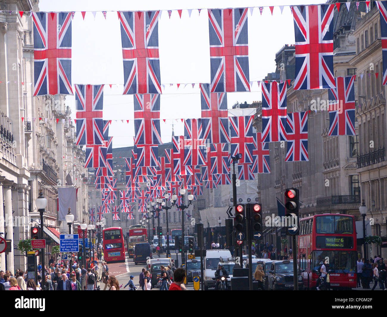 Bandiera Union Jack Gran Bretagna 90x60cm Con Occhielli - Festa Re, VE Day, Eventi Sportivi - 5