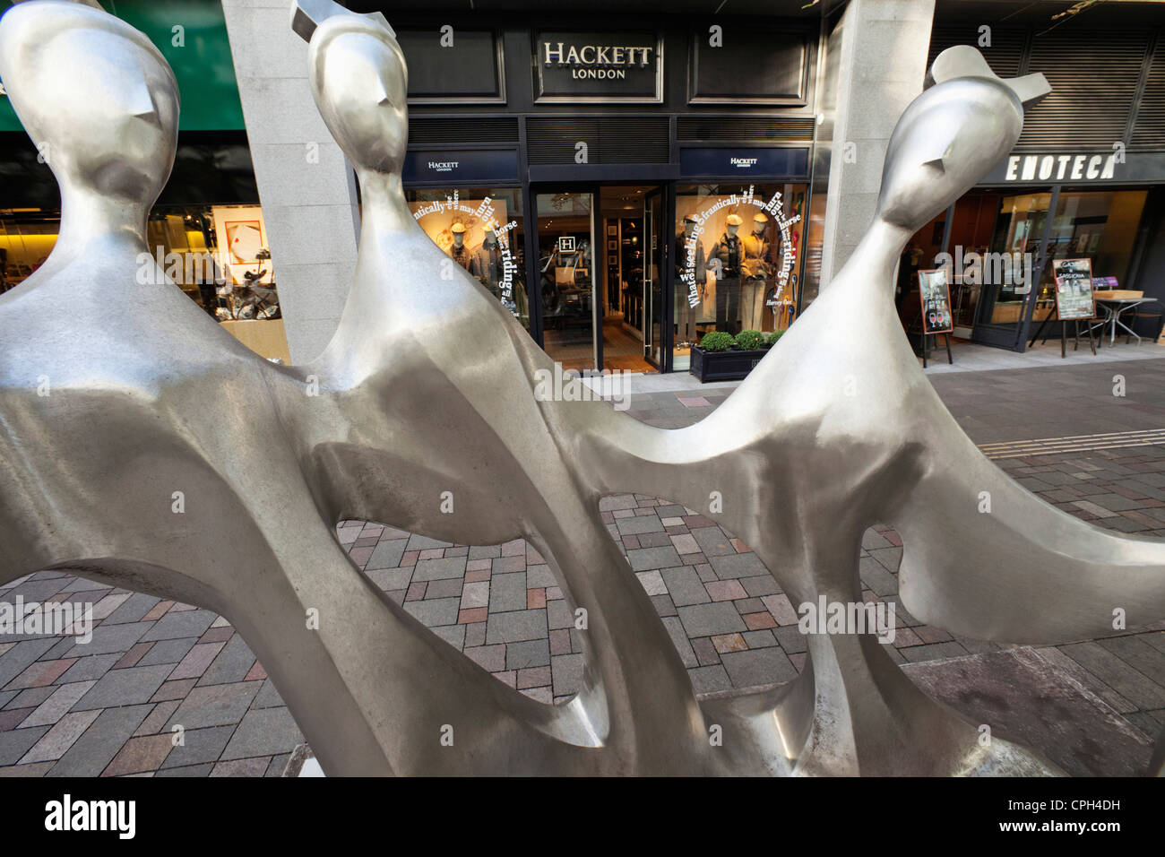 Asia, Giappone, Tokyo, Marunouchi, Liu Jilin, scultura, Scultura Moderna Foto Stock