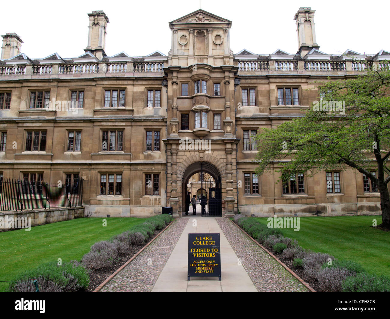 Clare College di Cambridge, Regno Unito Foto Stock