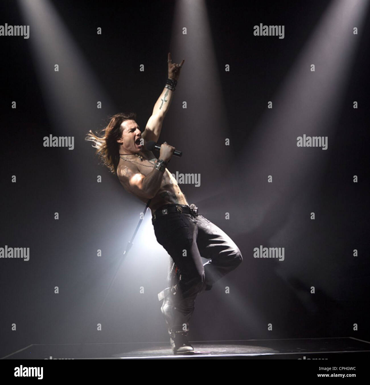 ROCK OF AGES 2012 Warner Bros film con Tom Cruise Foto Stock
