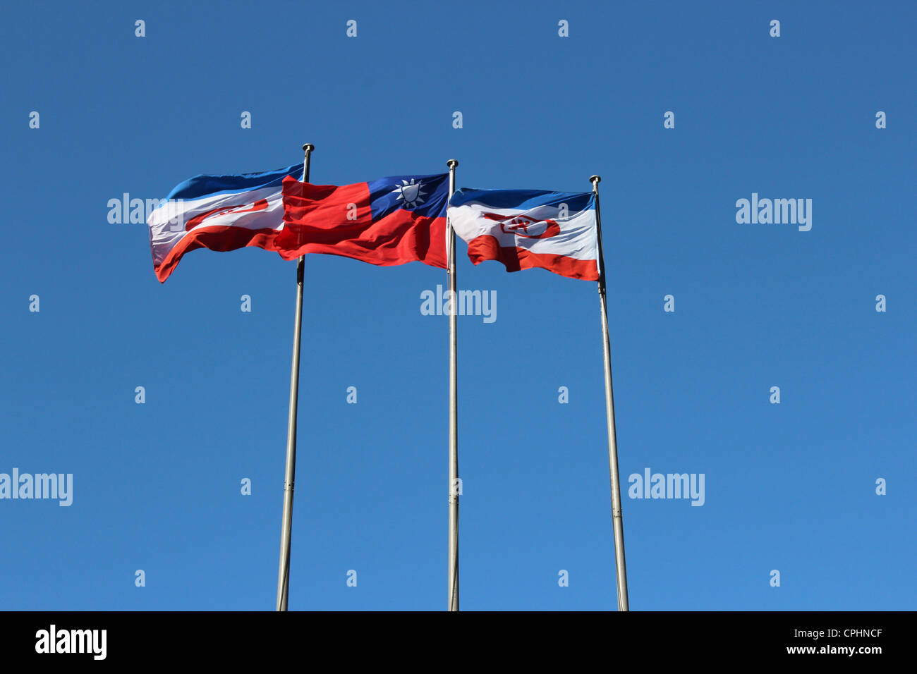 Bandiera di Taiwan Foto Stock