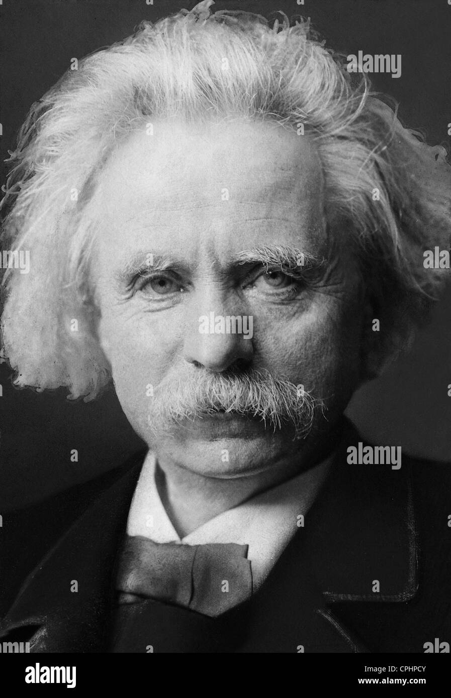 Compositore norvegese Edvard Grieg (1843-1907). Foto Stock