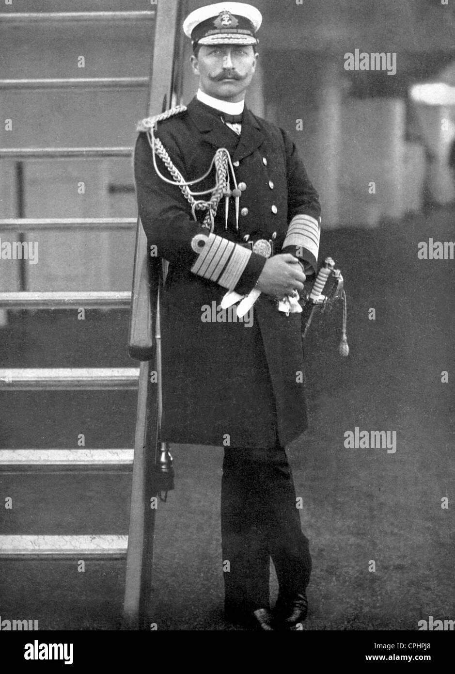 Imperatore tedesco Wilhelm II. Foto Stock