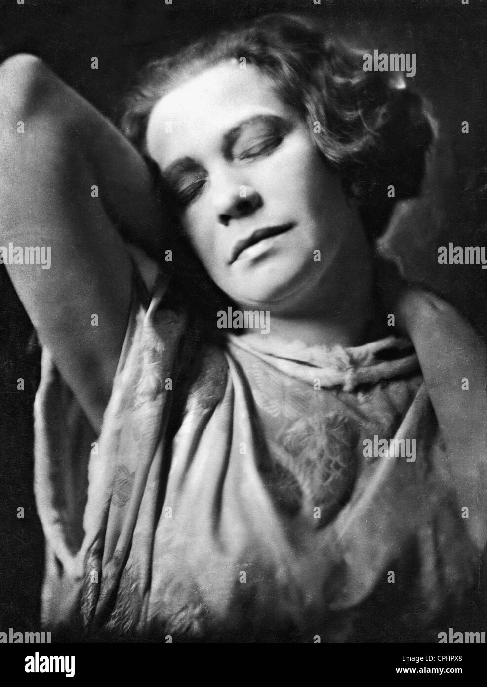 Tilla Durieux, 1927 Foto Stock