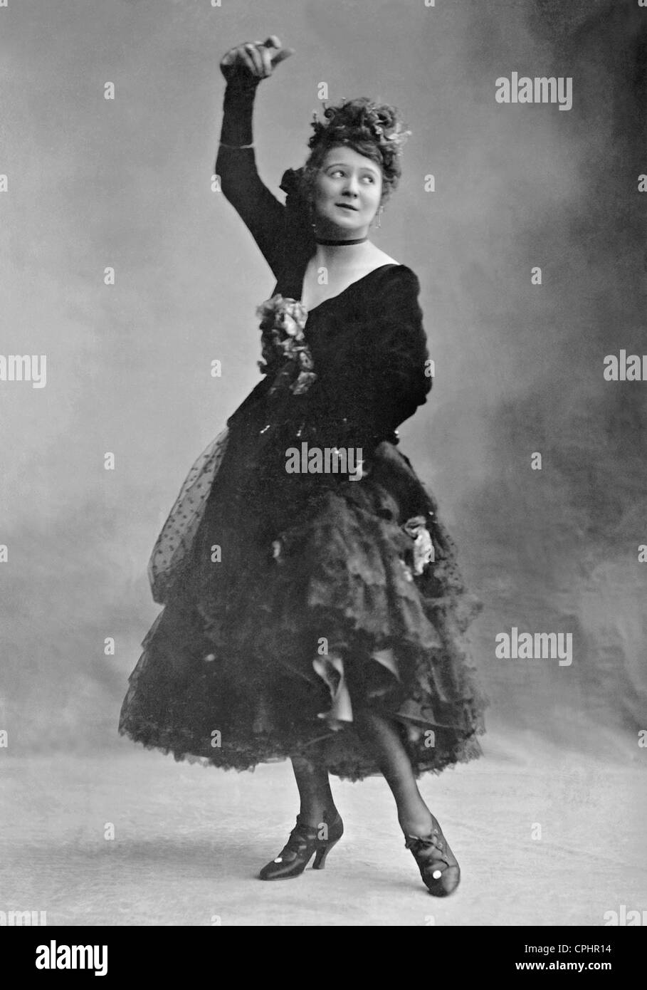 Trude Hesterberg in 'Il vagabond girl', 1916 Foto Stock