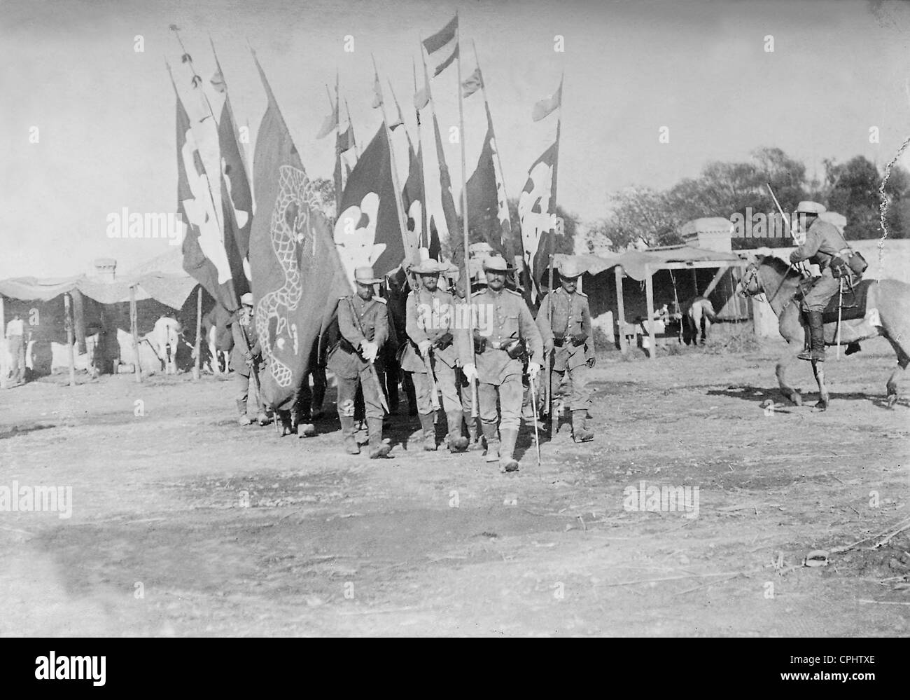 1. East Asian Reggimento di Fanteria, 1900 Foto Stock