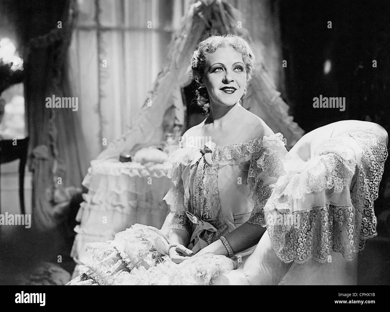 Mady cristiani in "l'imperatrice ed io", 1933 Foto Stock