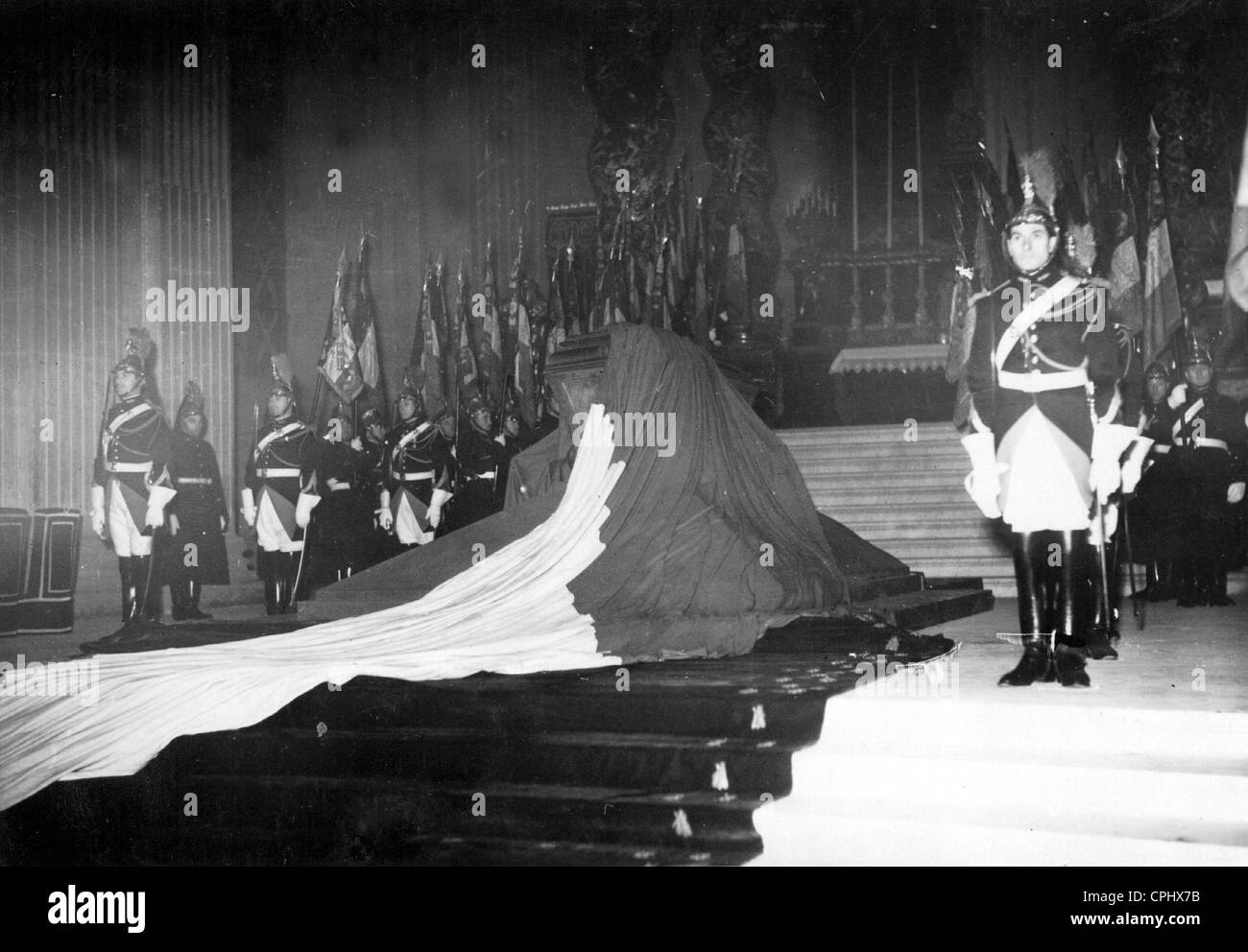 Trasferimento della bara del duca di Reichstadt (Imperatore dei Francesi, Napoleone II) Foto Stock
