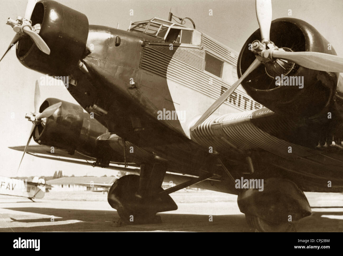 Junkers Ju 52 della British Airways, 1937 Foto Stock