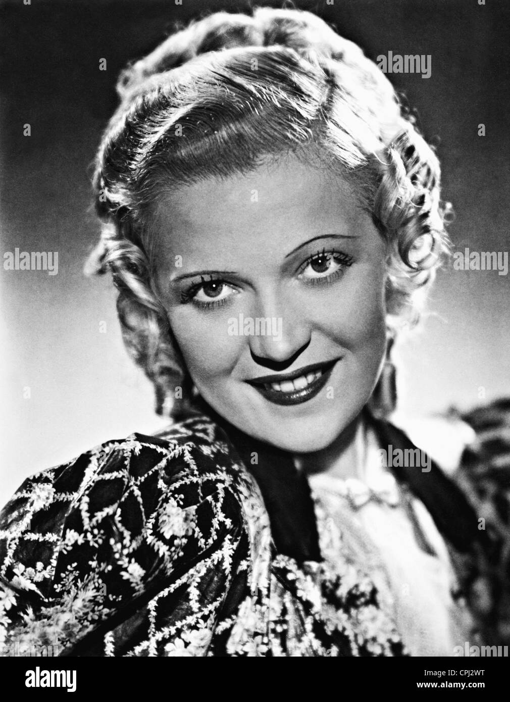 Martha Eggert in "La Corte Concerto', 1936 Foto Stock