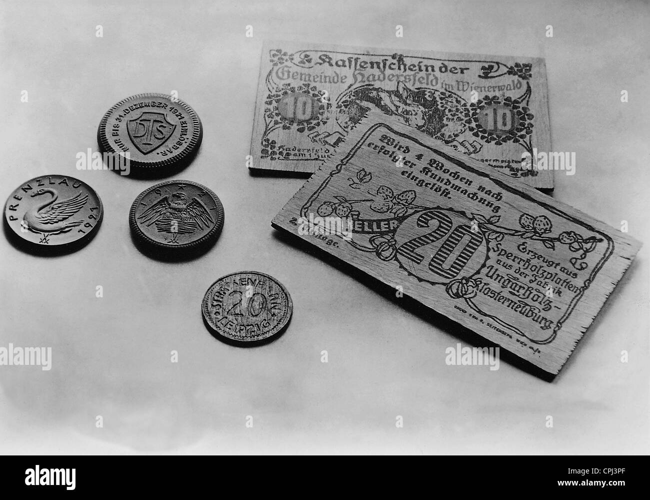 Fondi di emergenza, 1921 Foto Stock