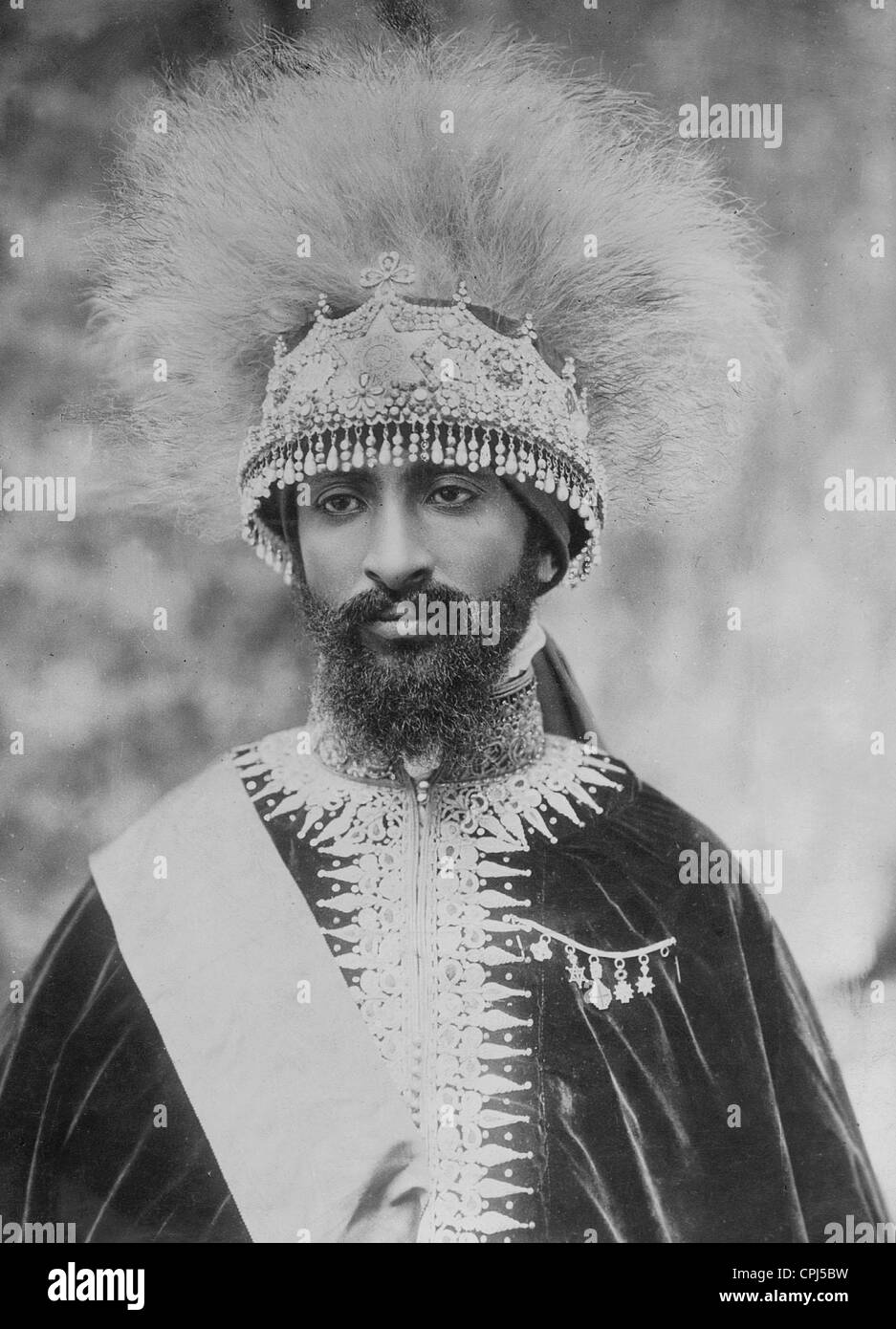L'imperatore Haile Selassie, 1930 Foto Stock