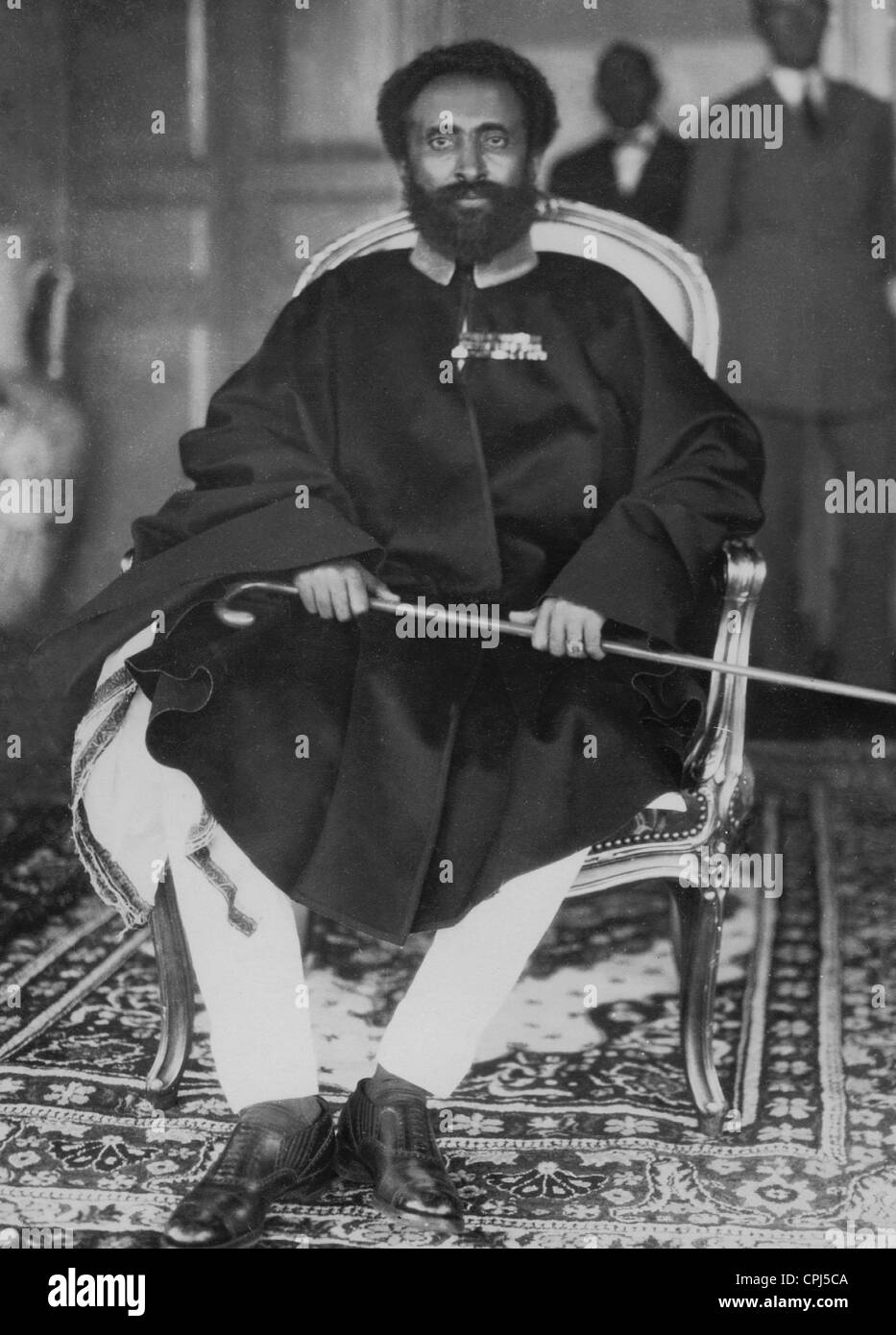 Haile Selassie dell Etiopia, 1930 Foto Stock