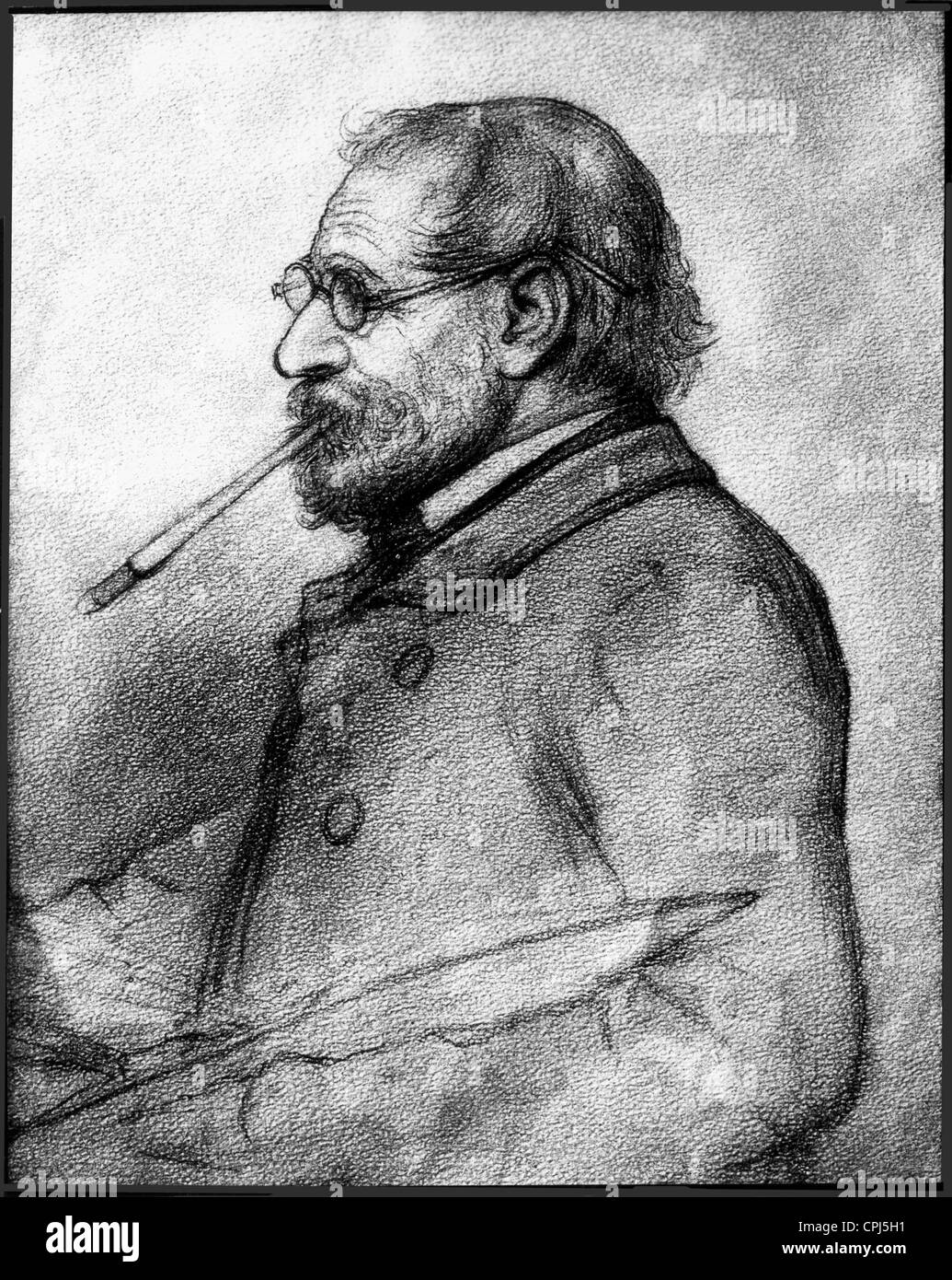 Carl Spitzweg Foto Stock