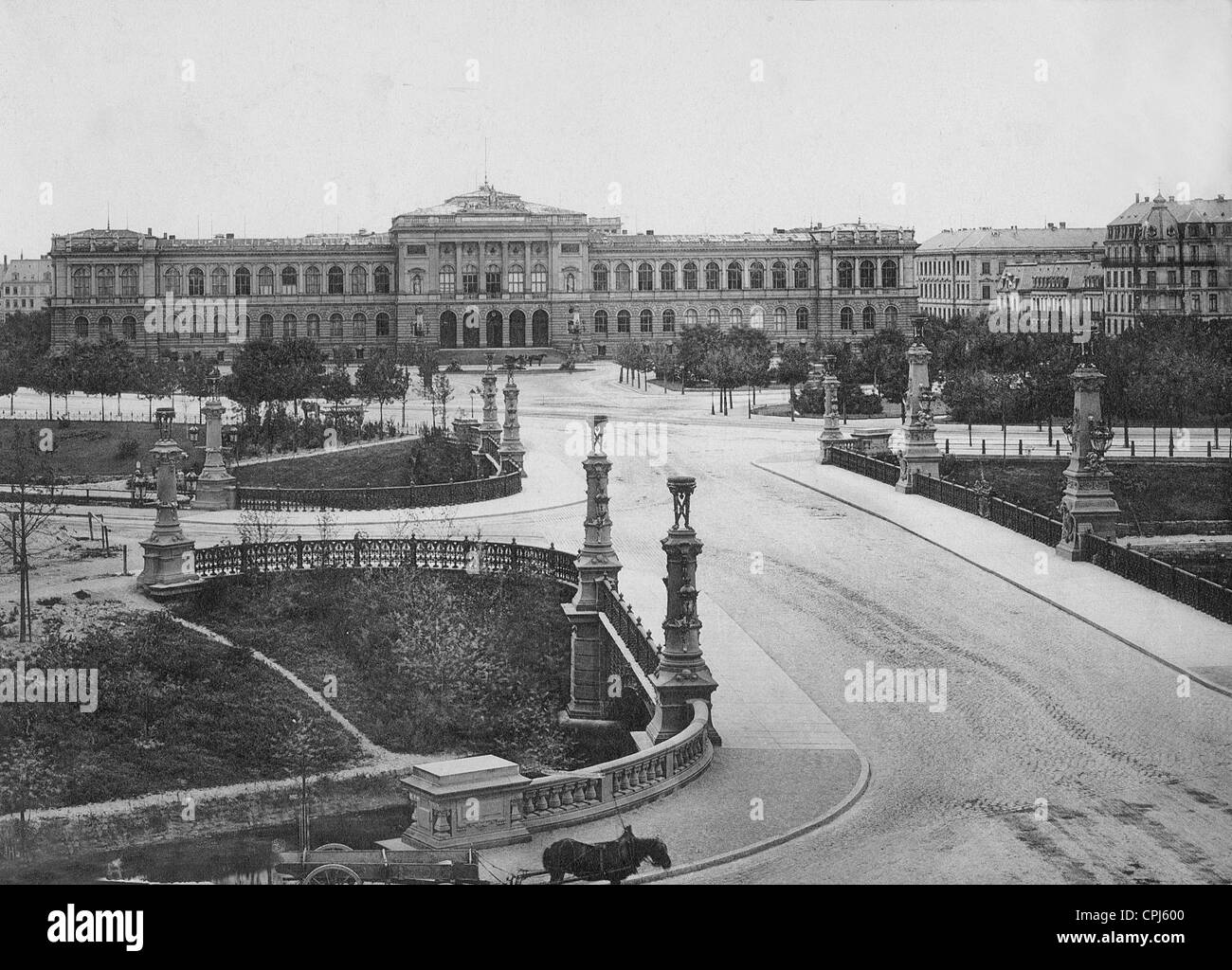 Università di Strassburg Foto Stock